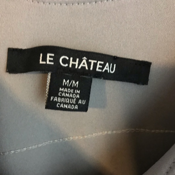 2 for $20 LE CHATEAU Grey Tiered Dress - Picture 2 of 10